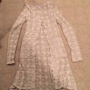 Beach coverup/light sweater/cardigan